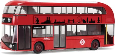 Corgi GS89202 Best of British New Routemaster For London Model, Red,13.4 x 17.2 x 6.2 cm; 244.5 Grams - Amazon