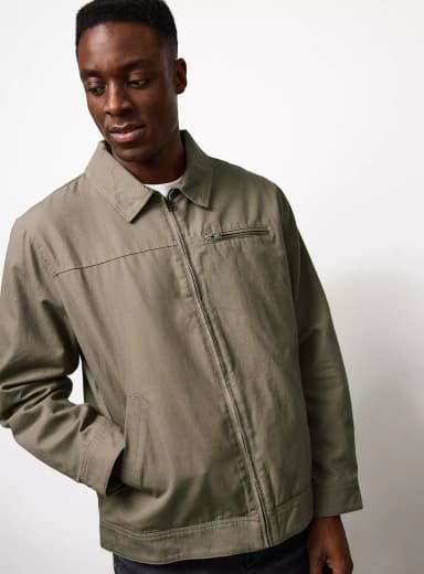 Men's Olive Harrington Jacket - Free C&C - Argos