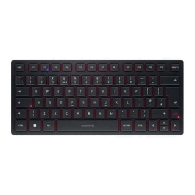 CHERRY JK-9250GB-2 KW 9200 MINI Black Wireless Keyboard UK - Scan
