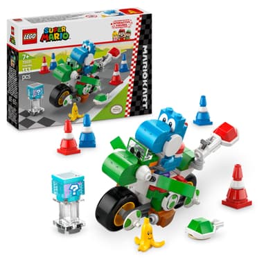 LEGO Super Mario: Mario Kart – Yoshi Bike Set, Building Toy for 7 Plus Year Old 72031 - Amazon