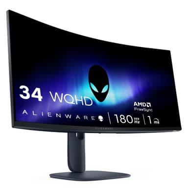 Alienware 34 Gaming Monitor - AW3425DWM, WQHD (3440x1440), 180Hz, VA, 1ms - Amazon