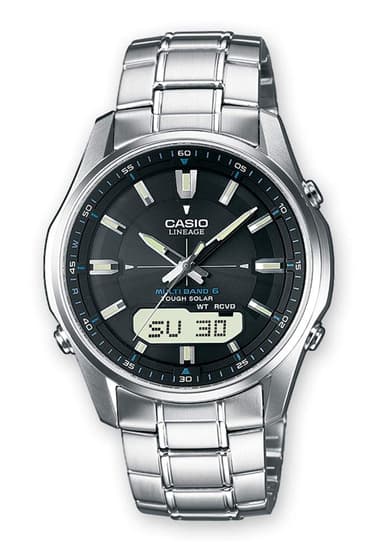 Casio Lineage Watch, Tough Solar, Multi Band 6 WaveCeptor, Sapphire Crystal, Black Dial, Model: LCW-M100DSE-1AER - Amazon EU - Amazon