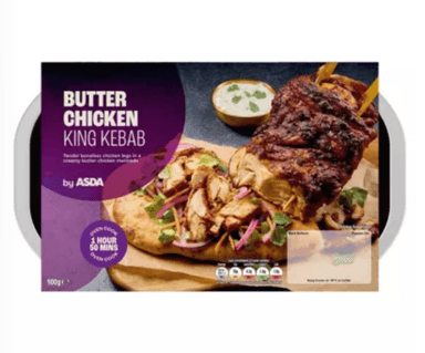 ASDA Butter Chicken King Kebab 900g/ASDA Piri Piri King Kebab 900g - ASDA Groceries