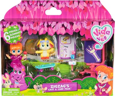 Vida the Vet, Zig Zag’s Cast & Care Pack with Vida & Zig Zag Action Figures & Doctor Kit Accessories - Amazon