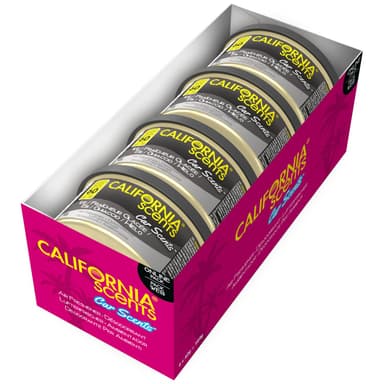 California Scents Car Air Freshener, Ice Scent, Pack of 4, Strong Adjustable Long-Lasting Fragrance, Eliminates Odour - Amazon