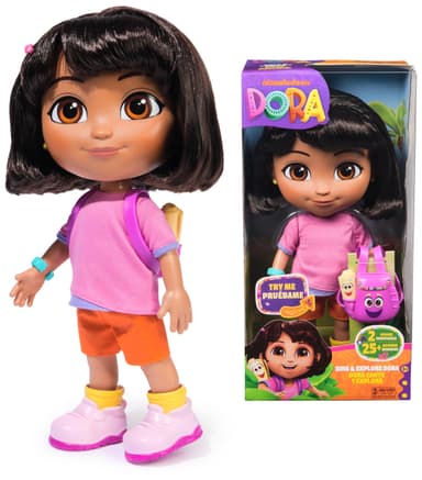 Dora Sing & Explore Interactive Doll with Music & Bilingual Phrases - Amazon