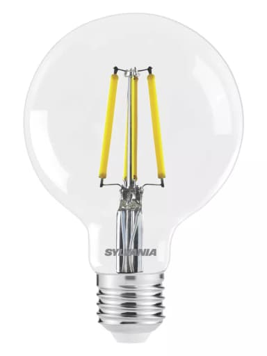 Sylvania TOLEDO PLATINUM E27 G95 LED Light Bulb 840lm 4W (635VN) - C&C Available - Screwfix