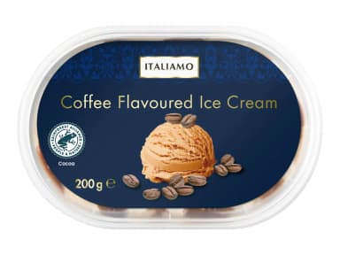 Italiamo Coffee Flavoured Ice Cream 200g - Lidl