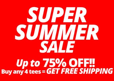 T-Shirts Sale - Prices Starting at £4 - Qwertee