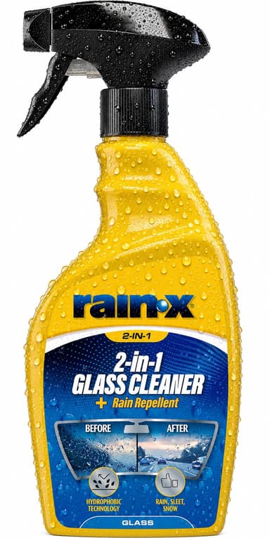 Rain-X 2-in-1 Glass Cleaner + Rain Repellent 500ml - Amazon