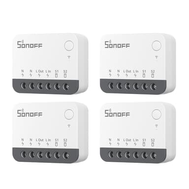 4 ZigBee Mini Smart Switch, Compatible with Alexa, SmartThings Hub, Google Home and SONOFF ZBBridge, ZigBee 3.0 Gateway Hub Required - Amazon