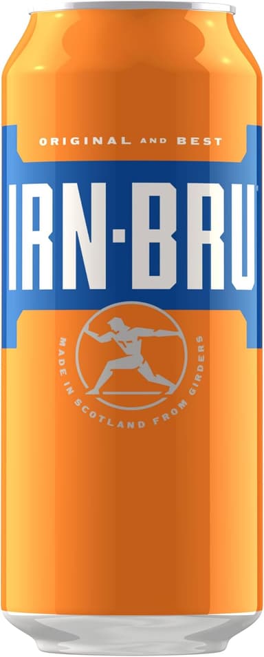 IRN-BRU Carbonated Soft Drink, 12 x 500ml Cans - Amazon