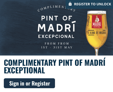 Free Complementary Drinks - 2 Vouchers Inc Selected Drinks & Madrí Exceptional Via Sign Up - Nicholson's Pubs