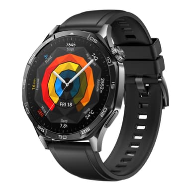HUAWEI WATCH GT 5 46mm Smart Watch Sharp-Edged Design, Black - Amazon