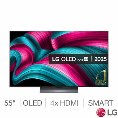 LG OLED55C55LA.AEK 55 Inch OLED 4K Ultra HD Smart TV 5 Year Guarantee Instore - Costco