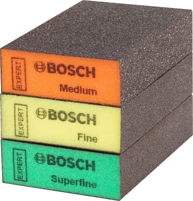 Sanding Sponges by Bosch, 3 Grits - Amazon