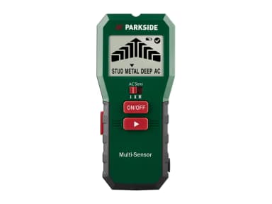 Parkside Multi-Purpose Detector (Live Cables, Metal, Wood Studs & Cavities) - Lidl