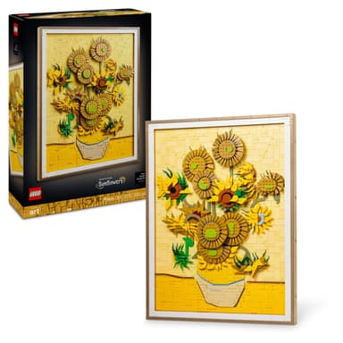 LEGO Art Vincent van Gogh – Sunflowers Set 31215 - Discount at Checkout - Amazon