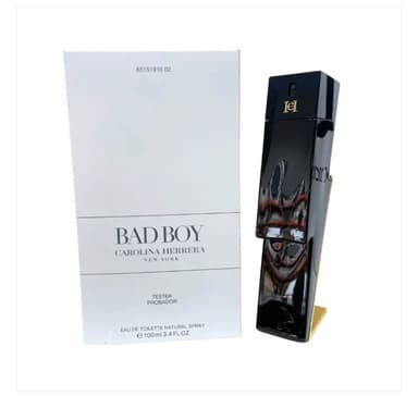 Carolina Herrera Bad Boy Eau de Toilette Spray 100ml Tester - The Beauty Store