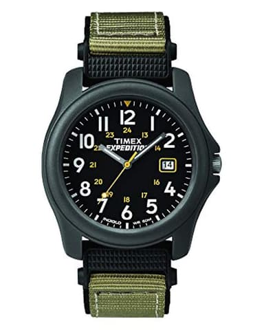 Timex Expedition Men's Camper Black Dial Watch T425714E - Amazon