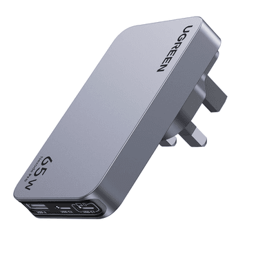UGREEN USB C Charger 65W Fast Charger Plug Nexode Pro 3-Port GaN Travel Charger Adapter w/ US/UK/EU Plugs - by UGREEN GROUP LIMITED UK / FBA - Amazon