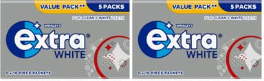 Extra White Chewing Gum, Sugar Free, Pack of 12 (S&S £3.26) - Amazon
