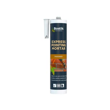 Bostik Express Pointing Mortar Grey - 310ml - Ready to Use - Brick & Masonry Joint Repair Sealant - Weather Resistant - Overpaintable - Amazon