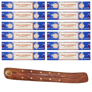 12x15g Incense Sticks with Incense Sticks Holder for Meditation - Amazon