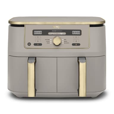 Ninja MAX Dual Zone Digital Air Fryer, 9.5L, Stone Gold - Amazon