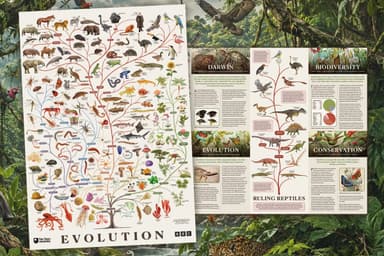 Free BBC Evolution Poster - The Open University