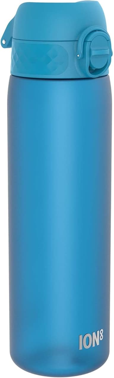 Ion8 Water Bottle, 500 ml/18 oz, Leak Proof, Easy to Open, Dishwasher Safe, BPA Free, Carry Handle, Fits Cup Holders, Blue - Amazon