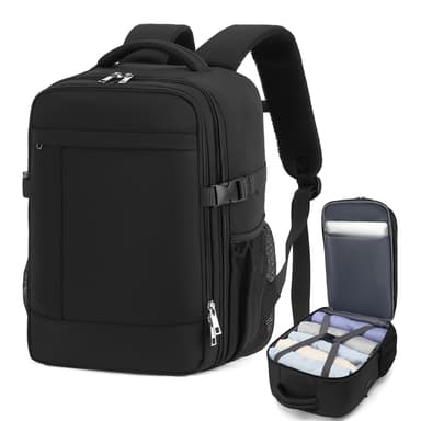Lossga Easyjet Cabin Bags 45x36x20 Underseat Carry-on, Dark Black - Discount at checkout - Sold by Redbell Direct / FBA - Amazon