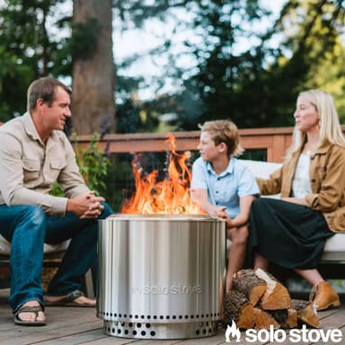 Solo Stove Bonfire 2.0 Wood Burning Stainless Steel Fire Pit Bundle in Chingford - Costco