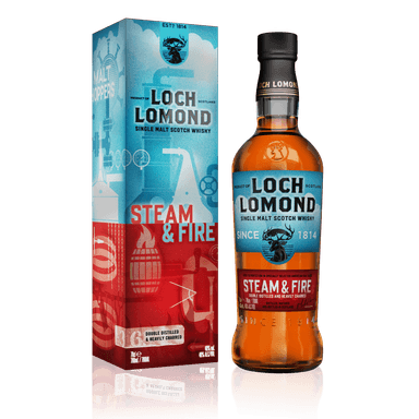 Loch Lomond Steam & Fire Single Malt Whisky 70cl - Loch Lomond Whiskies