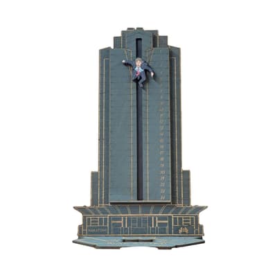 Interactive Die Hard Hans Gruber Nakatomi Hotel Advent Calendar - 24-Day Christmas Countdown Decoration (Blue) - BargainFox