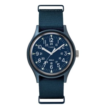 Timex TW2R37300 Military Indiglo Blue 40mm Watch (£1.99 C&C) - TK Maxx