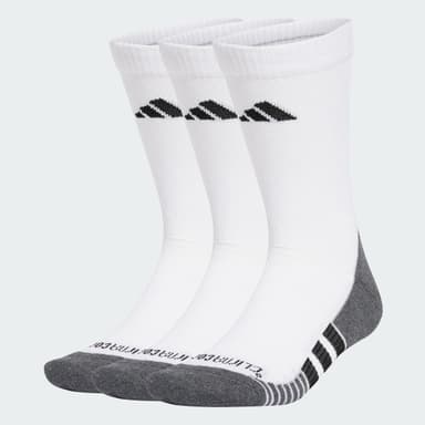 adidas Performance CLIMACOOL Men's Cushioned Crew Socks 3 Pairs 2.5-4 / 4.5-6 / 11-12.5 - Amazon