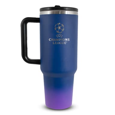 Hy-Pro Officially Licensed UCL 40oz/1.18 L Thermal Flask & Handle - Metal Water Bottle with Straw, Portable Water Bottle - Amazon