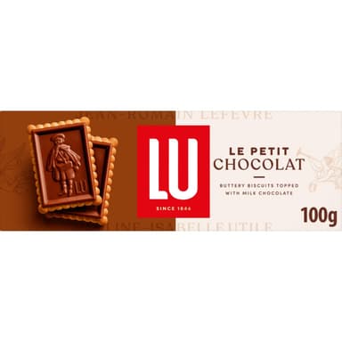 Lu Le Petit Chocolat Milk Chocolate Coated Biscuits 100 g (£0.98 S&S) - Amazon