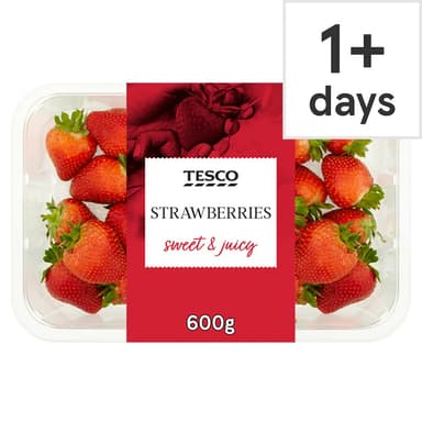 Tesco Strawberries 600G - Clubcard Price - Tesco