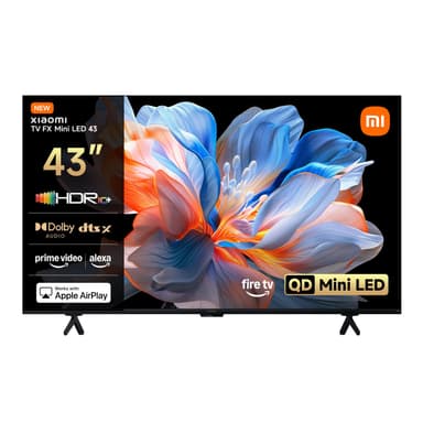 XIAOMI TV FX Mini LED 43 inch (101cm) QD-Mini LED Smart TV 4K UHD Fire TV HDR10+ MEMC DTS:X Airplay 2 HDMI - Amazon
