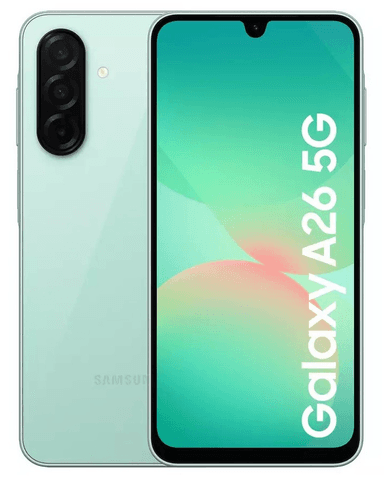 Samsung A26 5G 6.7" Smartphone - Green or Black ( Excellent Refurb / 5G / 8GB / 256GB / 50MP OIS / IP67 ) @Argos - eBay
