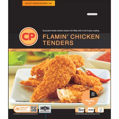 CP Foods Flamin' Chicken Tenders, 1.5kg - Instore - Costco