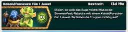 Clash of Clans - Koboldforscher für 1 Juwel (Sommerfest-Angebot)