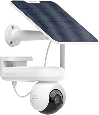 Reolink Altas PT Ultra Überwachungskamera + Solarpanel 3 (SP3-W) in Weiß - Reolink