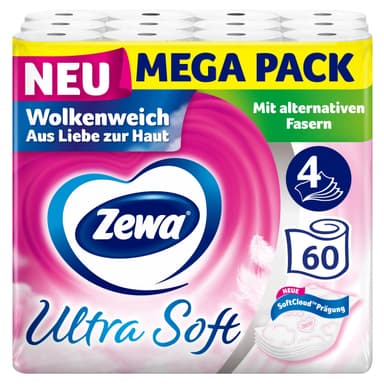 *SparAbo* ZEWA Ultra Soft Toilettenpapier 60 Rollen - Amazon