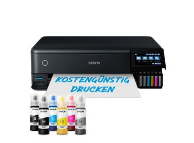 Epson EcoTank ET-8550 A3+ Drucker mit Corporate Benefits und Cashback nur 430€ - Epson