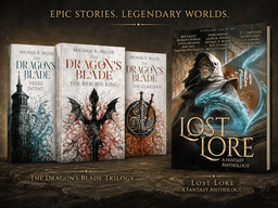 Amazon | Kindle - 4 englische Fantasy-eBooks gratis: The Dragon's Blade Trilogie + Lost Lore Anthology für 0€
