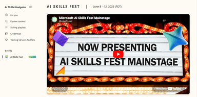 Microsoft AI Skills Fest - Gutschein für eine kostenlose Zertifizierungsprüfung - Microsoft Events