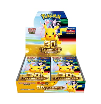 Pokemon 30th Celebrations Booster Display [Amazon Jp / Einladung] - Amazon.co.jp